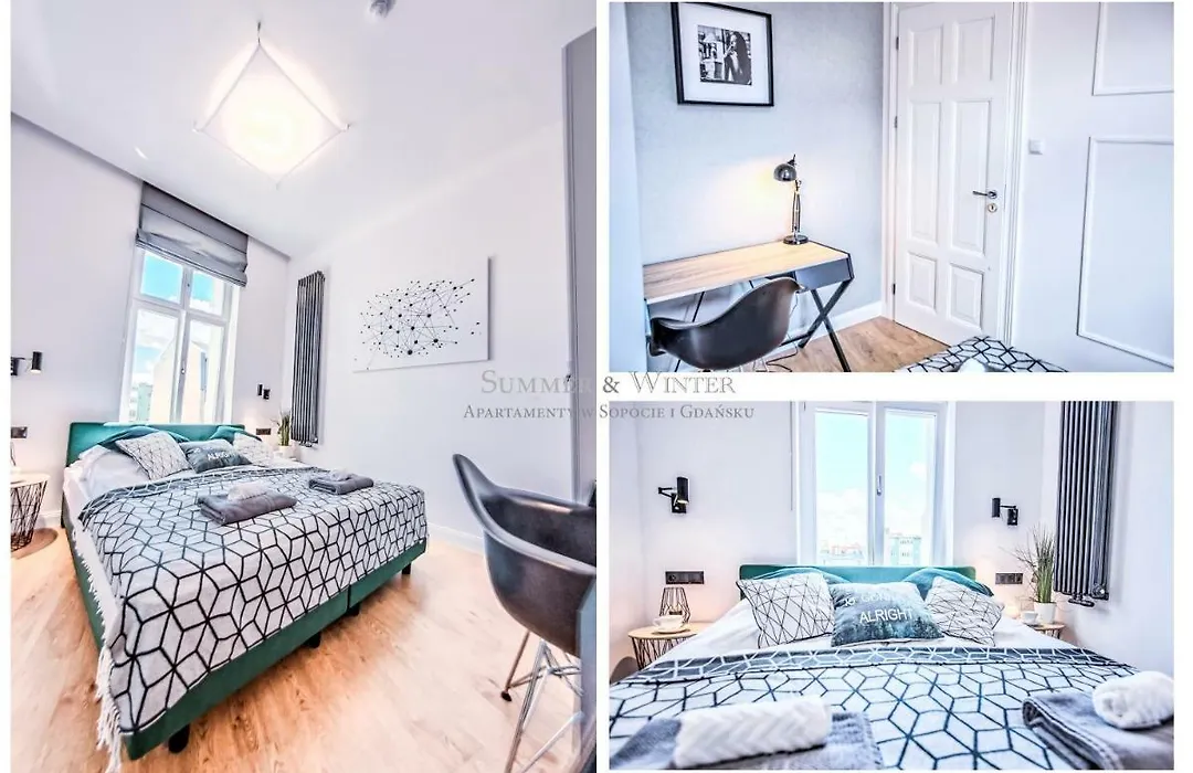 Summerwinter - 2 Luxury Wonder & Heaven Apartaments, 100M M Cassino - 2 Or 3 Bedrooms & Sofa, Parking-1
