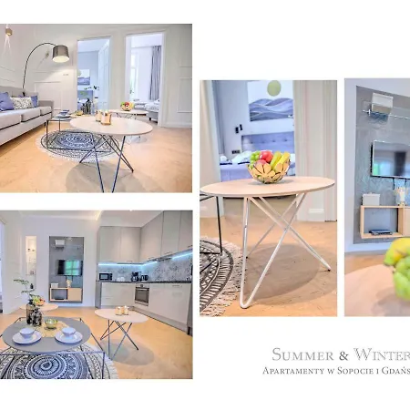 Summerwinter - 2 Luxury Wonder & Heaven Apartaments, 100M M Cassino - 2 Or 3 Bedrooms & Sofa, Parking-3
